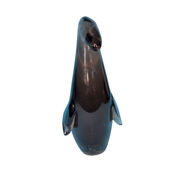 Zelezny Brod Glassworks Miloslav Janku Art Glass Penguin - Picture 5 of 5